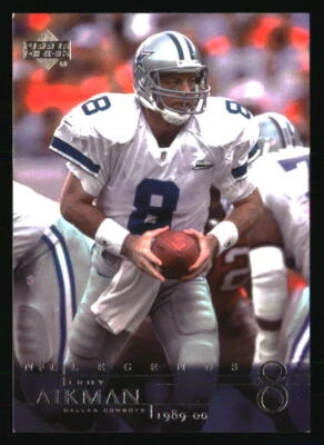 Troy Aikman 2001 Upper Deck Legends #21 FOOTBALL Card - Image 1 of 2
