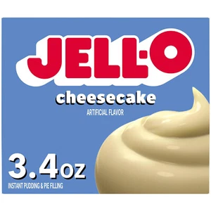 Mezcla instantánea de relleno de pudín y pastel de queso Jell-O (caja de 3,4 OZ) - Imagen 1 de 5