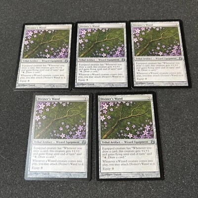 Diviner's Wand Magic The Gathering Mtg Artifact Morningtide Card 5 - Image 1 of 4