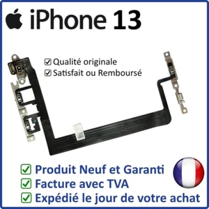 IPHONE 13 - NAPPE DES BOUTONS POWER VOLUME MUTE ASSEMBLÉE AVEC SUPPORTS - Photo 1 sur 3