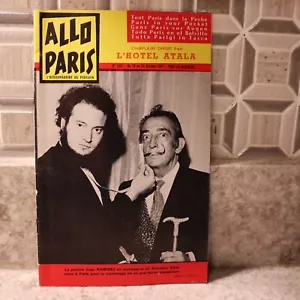 Allo Paris Novotel Entertainment Event Guide Cabaret Restaurant Theater 1967sexy - Picture 1 of 4