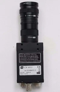 Cámara CCD compacta de escaneo progresivo JAI CV-A11 con lente de televisión de 75 mm 1:2.7 - Imagen 1 de 4
