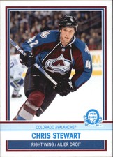 2009-10 (AVALANCHE) O-Pee-Chee Retro #408 Chris Stewart