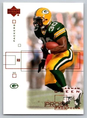2001 Upper Deck Pros & Prospects #35 Ahman Green - Image 1 of 2