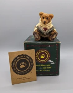 Maglione cuore Boyds Bears ""Wilson with Love Sonnets"" #2007 libro San Valentino - Foto 1 di 10