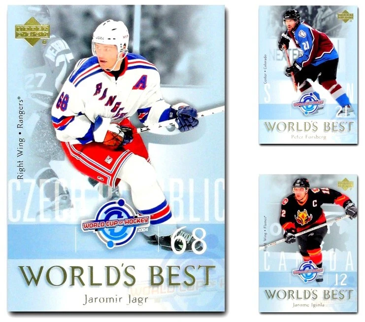 2004-05 Upper Deck WORLD'S BEST **** PICK YOUR CARD **** From The Base SET - Image 1 of 1