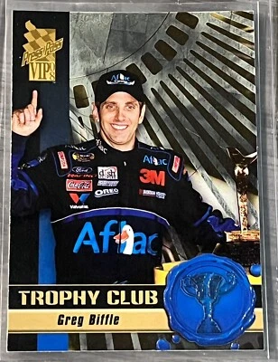 2008 Press Pass VIP "Trophy Club" 🏎 #1 GREG BIFFLE 🏁 NASCAR 🏁 Free Shipping - Image 1 of 2