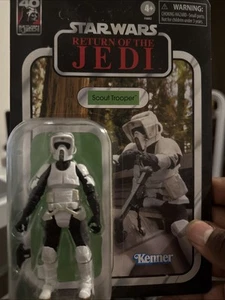 Star Wars VC273 ROTJ Speeder Bike escluso biker scout trooper come nuovo vintage TVC - Foto 1 di 2