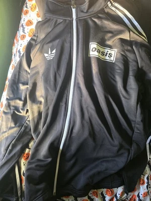 Chaqueta de Pista Oasis Reunion Tour 2025 No Oficial Informal, XXL, Negra 2XL Imitación Foto 1 de 4