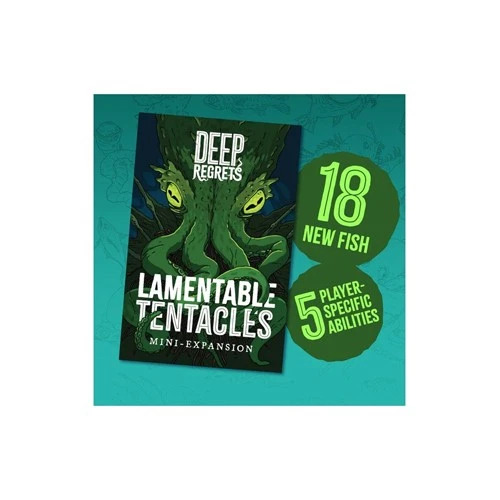 NAYLOR GAMES DIRECT Deep Regrets Lamentable Tentacles Mini Expansion - Brand New & Sealed
