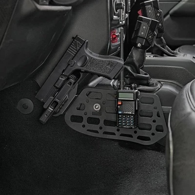 Soporte para pistola Jeep Wrangler JL 2018-2024 con panel Molle funda rápida de polímero Foto 1 de 4