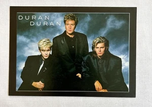 Postal de Duran Duran 1987 Japón John Taylor Simon Le Bon Nick Rhodes - Imagen 1 de 2