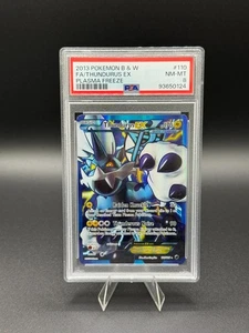 💥THUNDURUS EX Full Art Ultra Rare Holo #110/116 Plasma Freeze PSA 8 NM-MT💥 - Bild 1 von 2