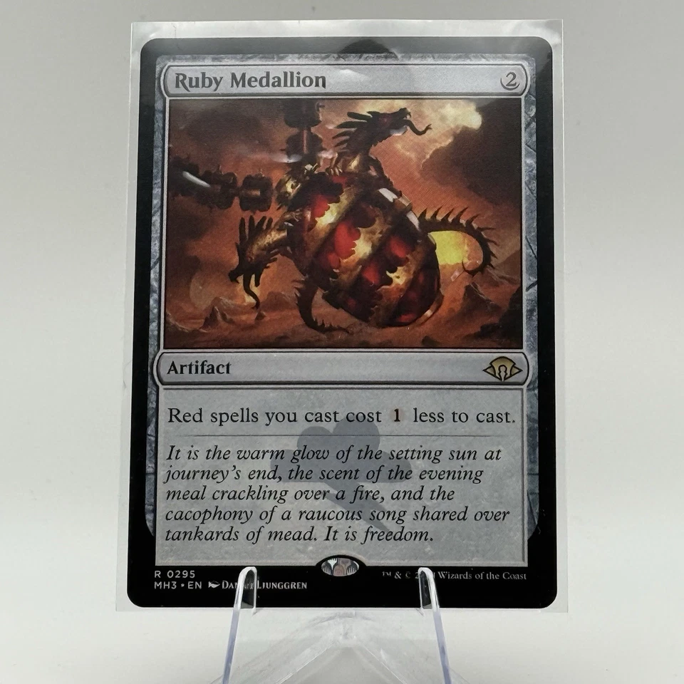 MTG Modern Horizons 3 - Ruby Medallion - MH3 - NM - Image 1 of 1