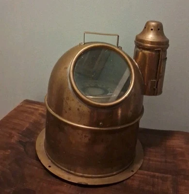 Nautical Osaka Antique Maritime Navigation Brass Boat Compass Made In Japan - Image 1 of 4