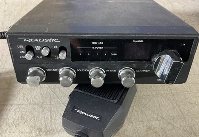 RADIO AM SSB REALISTA TRC-465 CB CON MICRÓFONO Foto 1 de 4