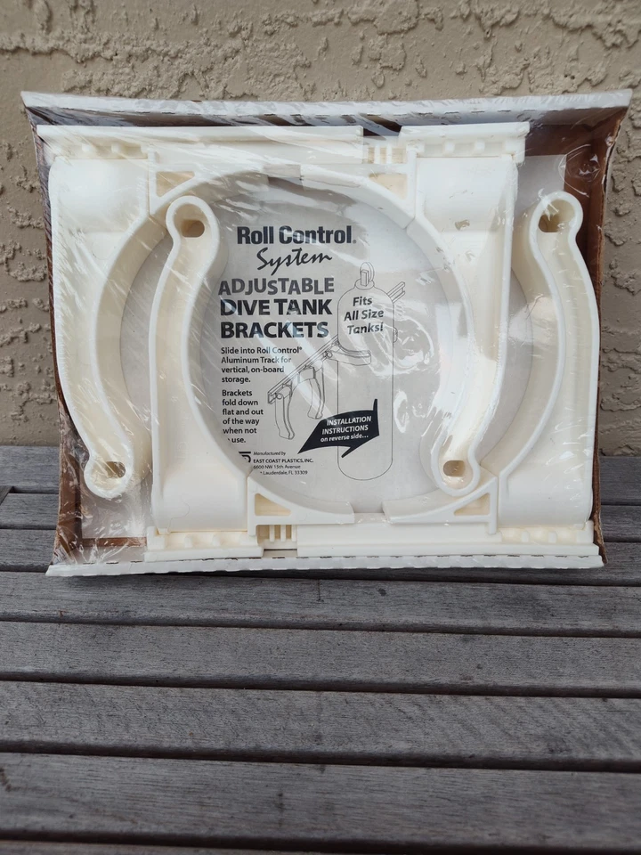 New Roll Control Adjustable Dive Tank Brackets for Boats  NIB Free Shipping - Image 1 of 1