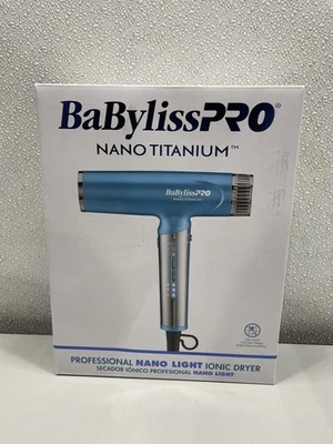 Babyliss Pro Professional Nano Light Ionic Dryer, Blue BNTC9200 - Image 1 of 4