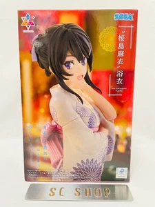 Figura SEGA Rascal Does Not Dream of Bunny Girl Senpai Mai Sakurajima Yukata NUEVA - Imagen 1 de 6