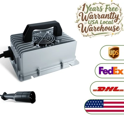 48V-15A Golf Cart Battery Charger for Club Car DS&2014-UP Precedent Tempo Onward Foto 1 de 4