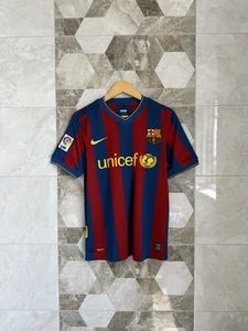 FC Barcelona 2009 2010 Home Football Shirt Soccer Jersey Nike 343808-496 size S - Picture 1 of 18