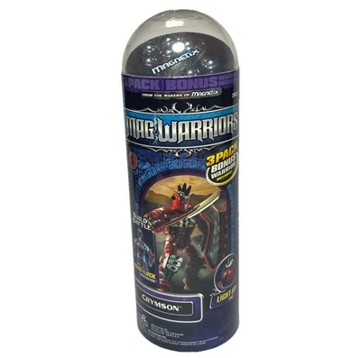 MEGA BLOKS MAG WARRIORS DRACHNID AND CRYMSON + BONUS TARGET EXCLUSIVE RARE NIB - Image 1 of 4