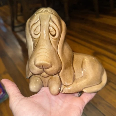 Soporte de cepillo de dientes de cerámica vintage para perros adorable para acentuar cualquier baño Foto 1 de 4