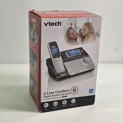 2-линейная беспроводная телефонная система ответа VTech двойной идентификатор вызывающего абонента/ожидание вызова DS6151 - Изображение 1 из 4