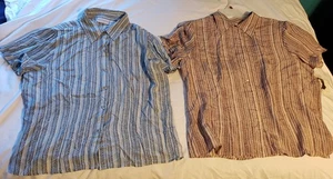 Jaclyn Smith XL Seidenhemd Paar - Bild 1 von 13