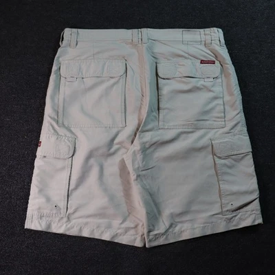 PANTALONES CORTOS DE SKATE CARGO CARGO BLANCOS HOLGADOS QUICKSILVER DE COLECCIÓN AÑOS 2000 W38 Foto 1 de 4