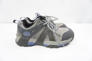 Honeywell Oliver 4" Men 8.5 Leather/Mesh Steel Toe Sneakers/Boots Blue/Gray Used - Picture 1 of 10