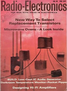 Radio-Electronics Magazine Feb 1971 - Picture 1 of 1