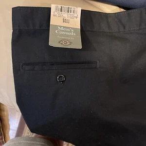 New Dickies Men's Casual Black Waist 50 navy blue  - Picture 1 of 4
