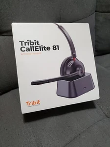 Tribit CallElite 81 Bluetooth Wireless Headset with Microphone - Model BTH80 - Picture 1 of 3