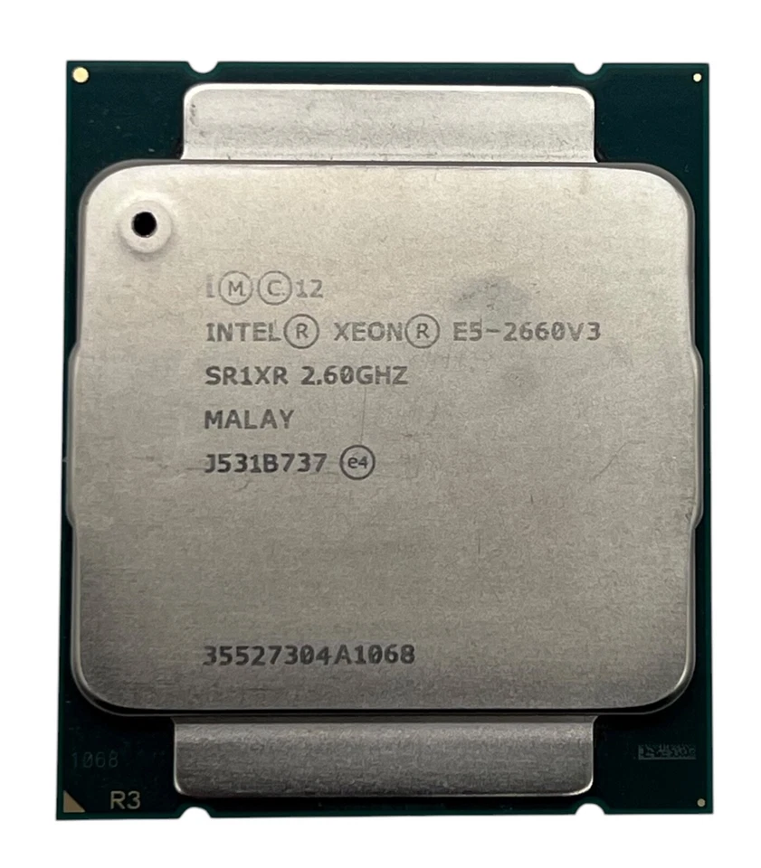 Intel Xeon E5-2660V3 2.6GHz 10-Core CPU Processor SR1XR LGA2011-3 Socket - Image 1 of 2