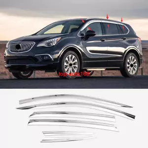 Visera de ventana cromada pantallas de ventilación protector solar para Buick Envision 2016-2020 - Imagen 1 de 9