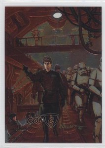 1996 Topps Finest Star Wars Admiral Piett #25 0e3