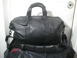 Borsone XXL TUMI Alpha in pelle nera da trasporto 22". - Foto 1 di 21