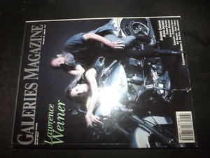 ** Galeries Magazine n°56 Lawrence Weiner / Jacques Charlier / Sami Tarica  - Picture 1 of 1