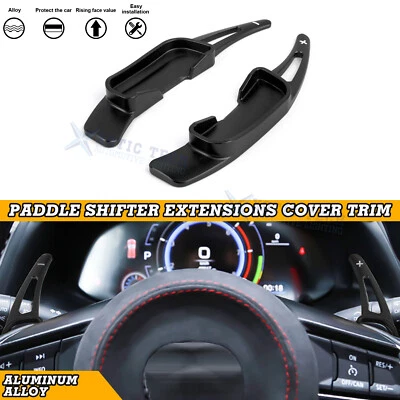 Extensión de palanca de cambios de aluminio negro decoración para Mazda 3 6 CX-3 CX-5 CX-9 MX-5 Foto 1 de 4
