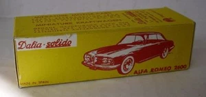 Caja Repro Solido Dalia Nº23 Alfa Romeo 2600 - Imagen 1 de 1