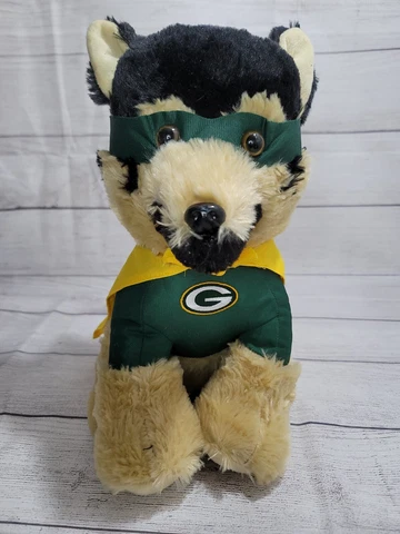 Green Bay Packers Dog Super Hero Plush Forever Collectables Cover