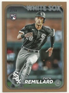 2024 TOPPS BASEBALL - ZACH REMILLARD - GOLD PARALLEL - #222 - WHITE SOX ROOKIE - Bild 1 von 1