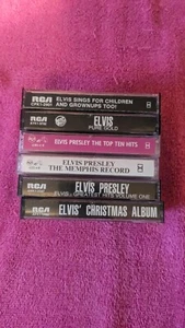 6 Elvis Cassettes - Picture 1 of 5