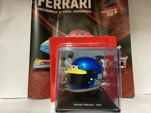 Caschi piloti F1 Ferrari  312 P RONNIE PETERSON 1972, 1:5, nuovo in teca - Foto 1 di 5