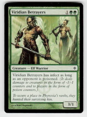 New Phyrexia #124 Viridian Betrayers - Image 1 of 2