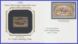 USA2 # 289 U/A GOLDENE REPLIK nicht FDC Trans-Miss Ausgabe - Bild 1 von 1