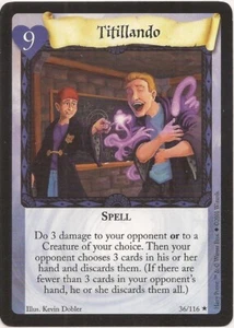 Harry Potter TCG - Seltene "Tiilllando" Karte #36/116 - Bild 1 von 1