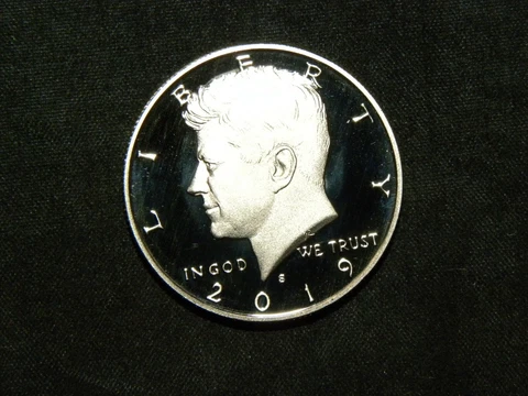 2019-S  Kennedy Half Dollar  GEM Proof Clad Cover