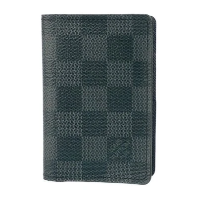 Louis Vuitton Card Case Organizer De Poche Damier Graphite N63075 Grey Black PVC - Image 1 of 4